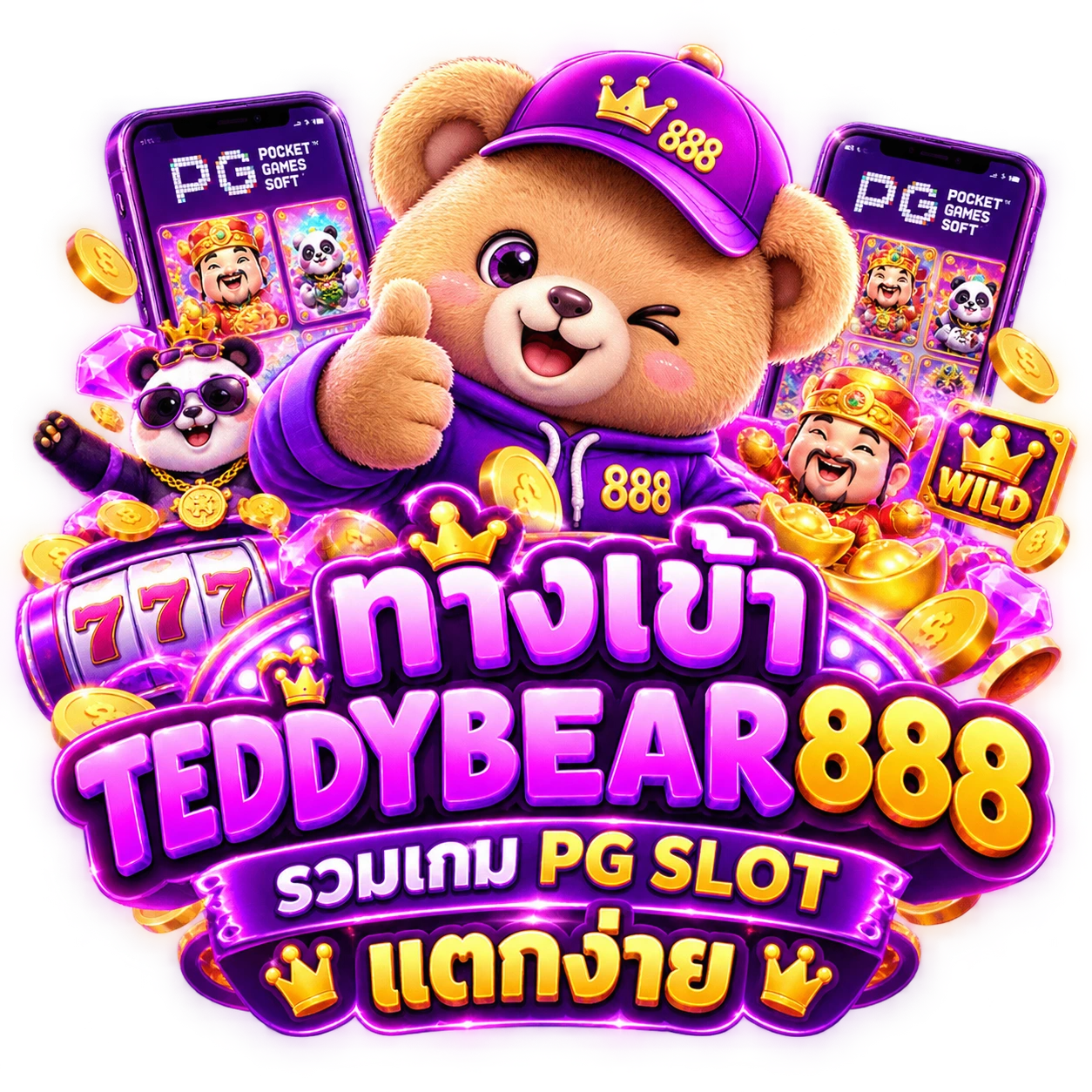 ทางเข้าTEDDYBEAR888 รวมเกม PG SLOT แตกง่าย ลิขสิทธิ์แท้